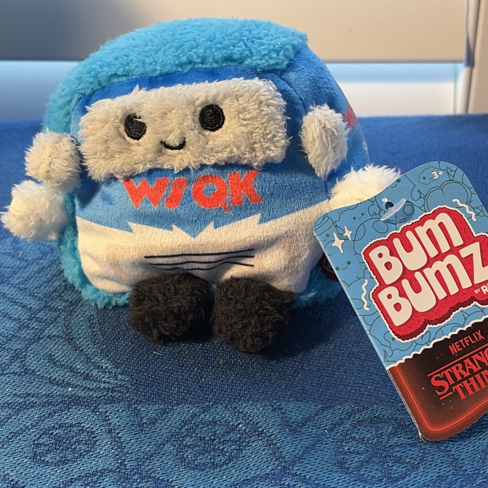 BUM BUMZ STRANGER THINGS WSQK VAN  5" Plush